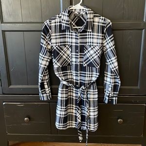 Banana Republic Flannel Dress/shirt